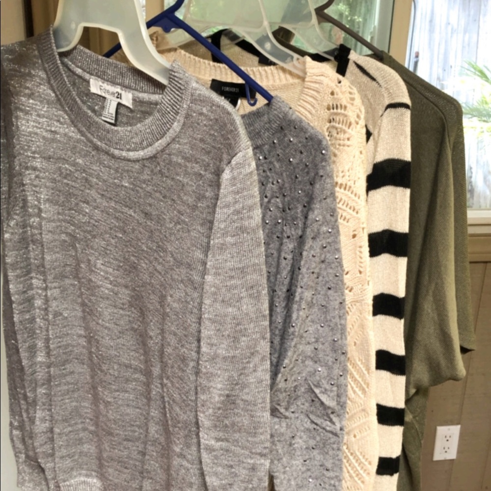 Forever 21 long sleeve shirt bundle